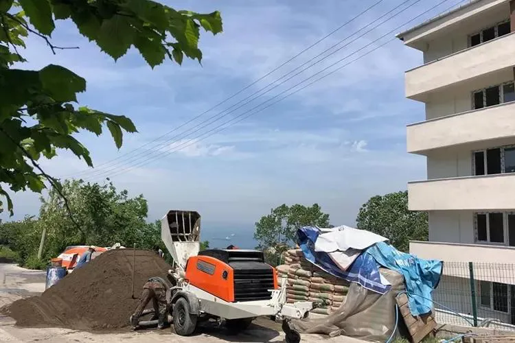 MAKİNELİ ŞAP UYGULAMASI